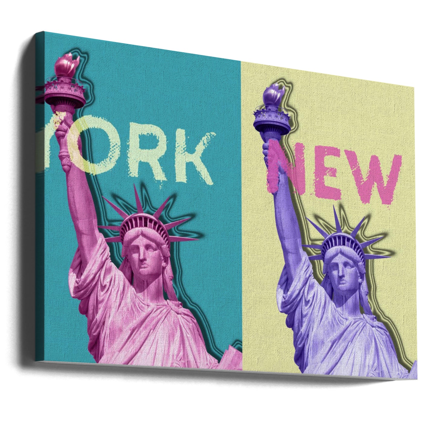 POP ART Statue de la Liberté III | Tableaux sur Toile