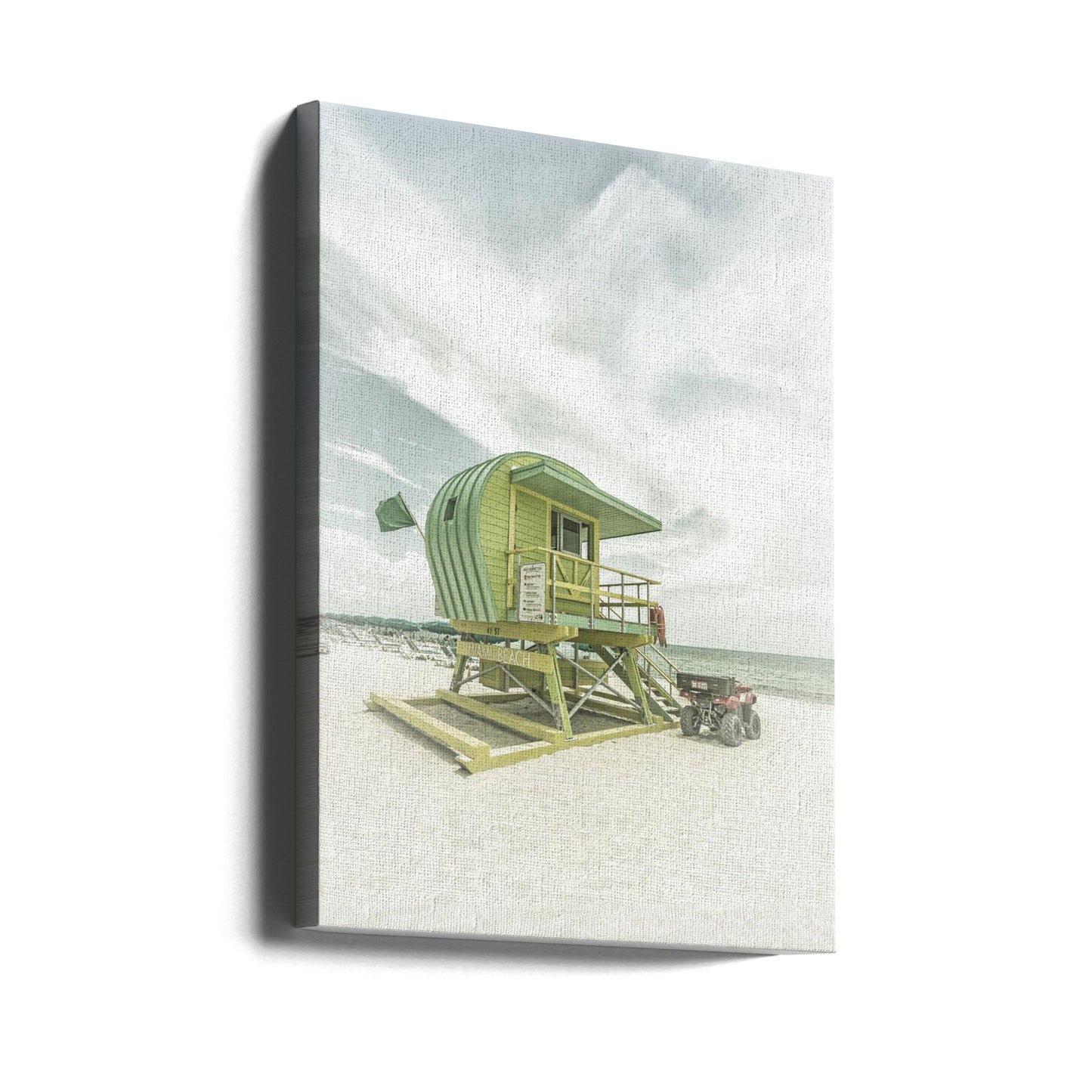 Vintage Florida-känsla på Miami Beach | Canvas