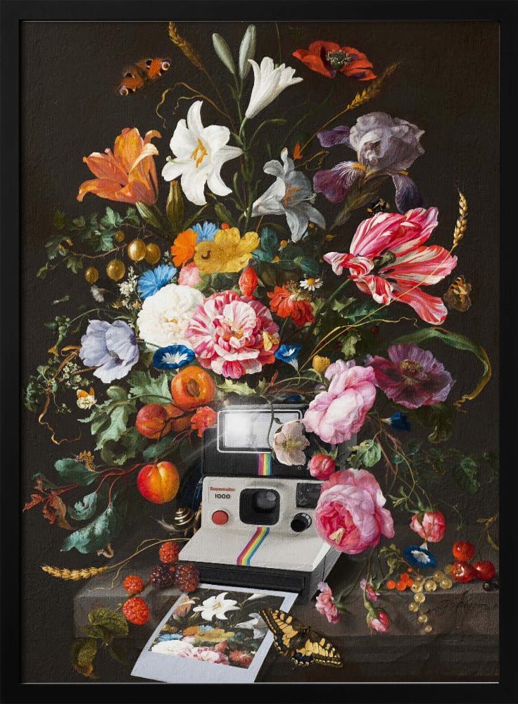 Florales Sofortbild | Poster