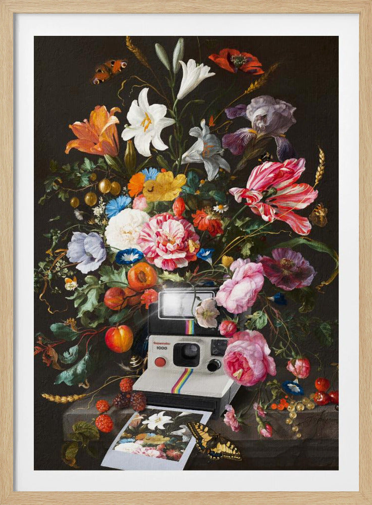 Florales Sofortbild | Poster