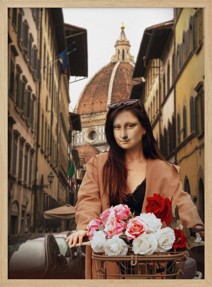 Mona sur Florence | Posters - Affiche Artistique