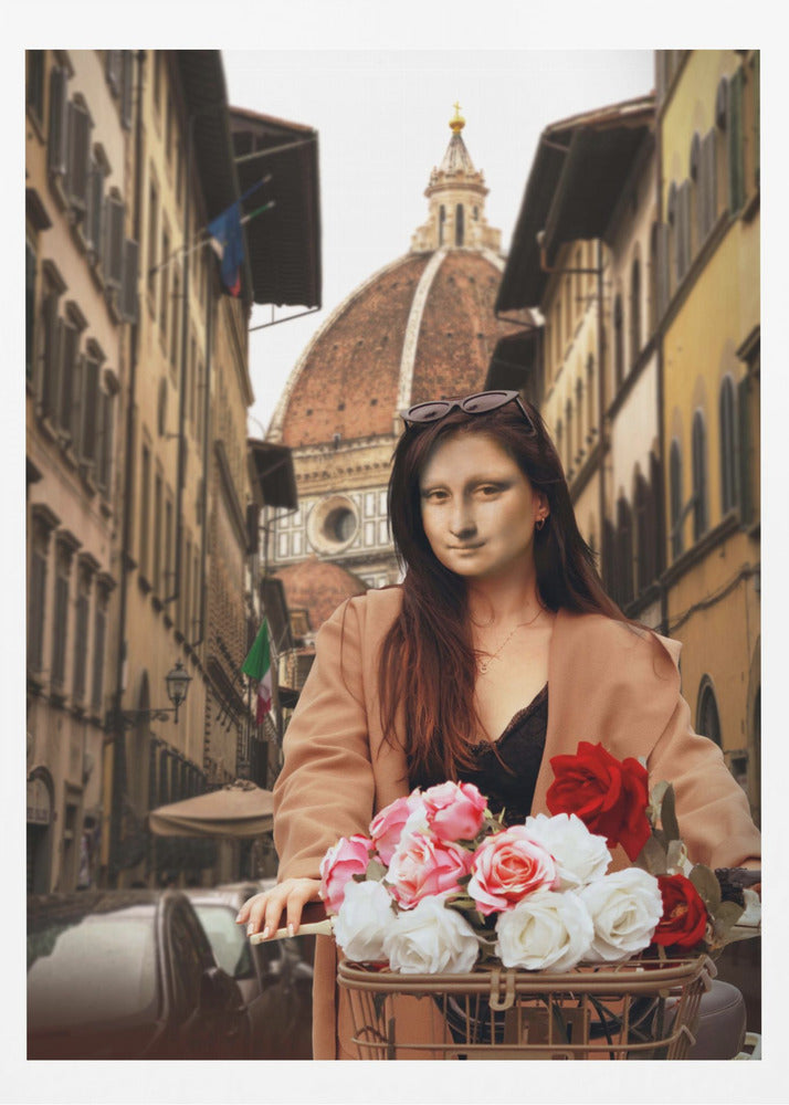 Mona sur Florence | Posters - Affiche Artistique