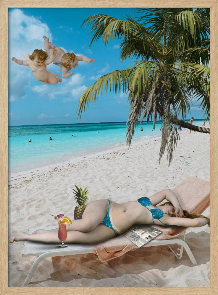Venus på stranden | Poster