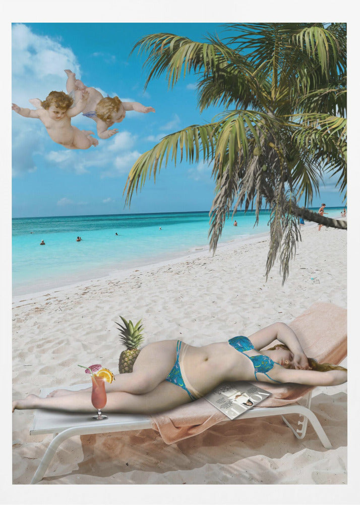 Venus på stranden | Poster