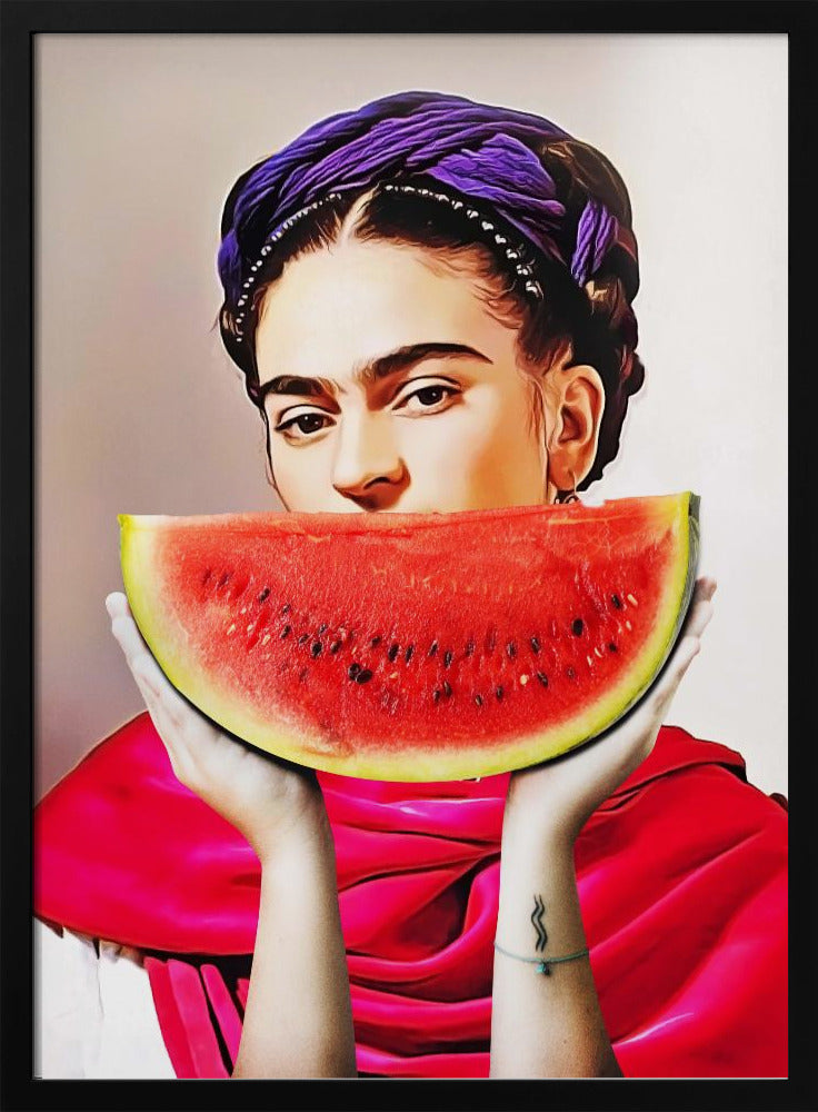 Vattenmelon Frida | Poster