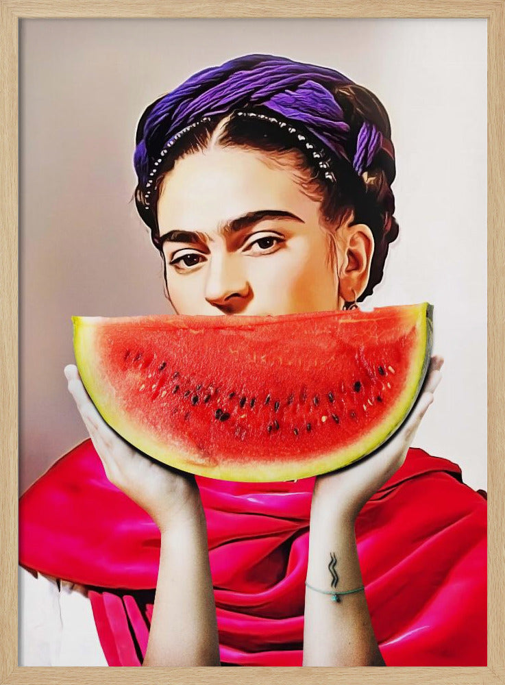 Vattenmelon Frida | Poster