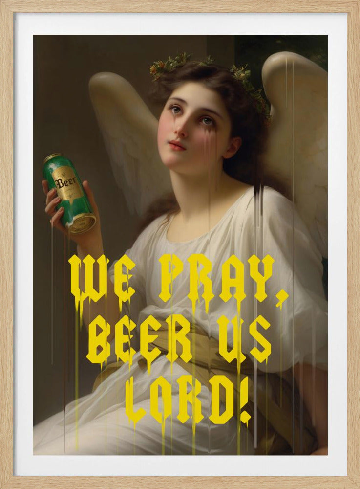 Vi ber öl oss Herre | Poster