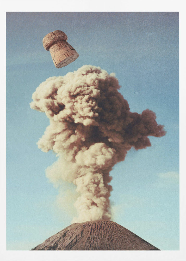 Volcanic Pop - Champagne Party | Poster