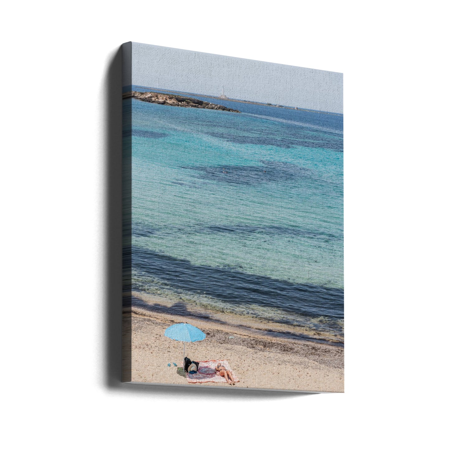 Italiensk strand 3 | Canvastavla
