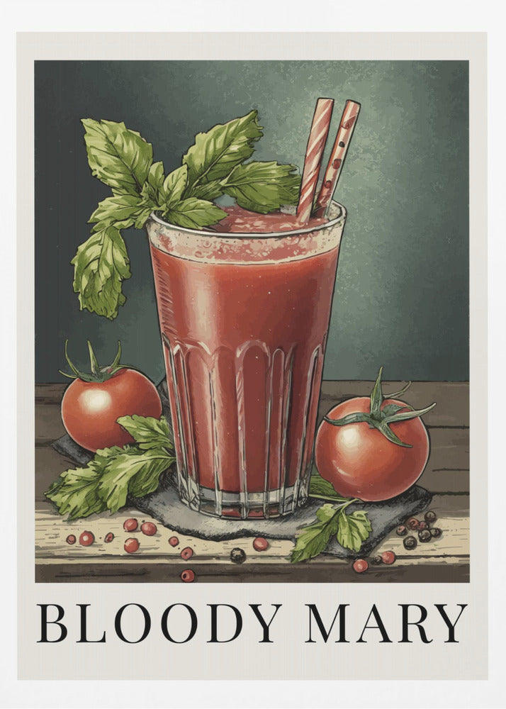 Bloody Mary | Poster - Kunstdruck