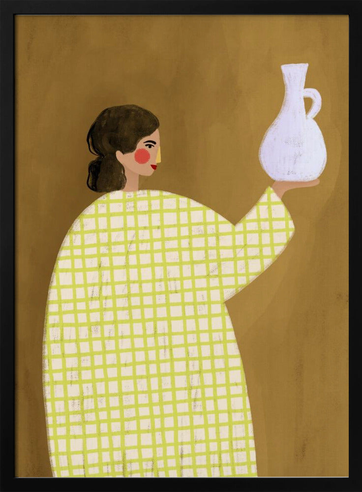 The Woman With Vase | Poster