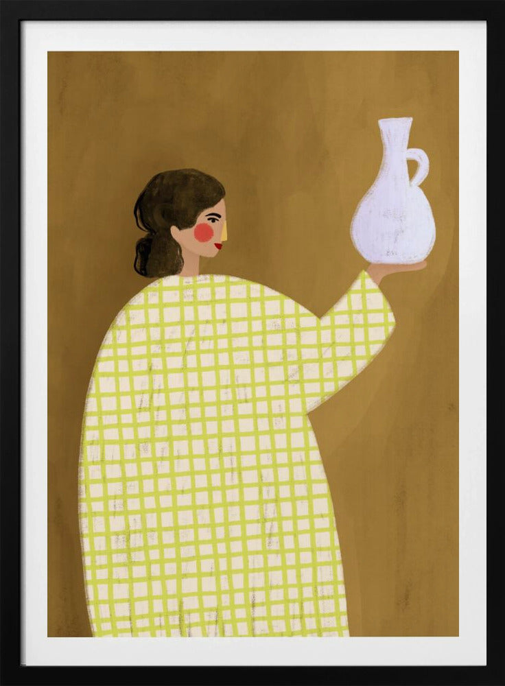 The Woman With Vase | Poster