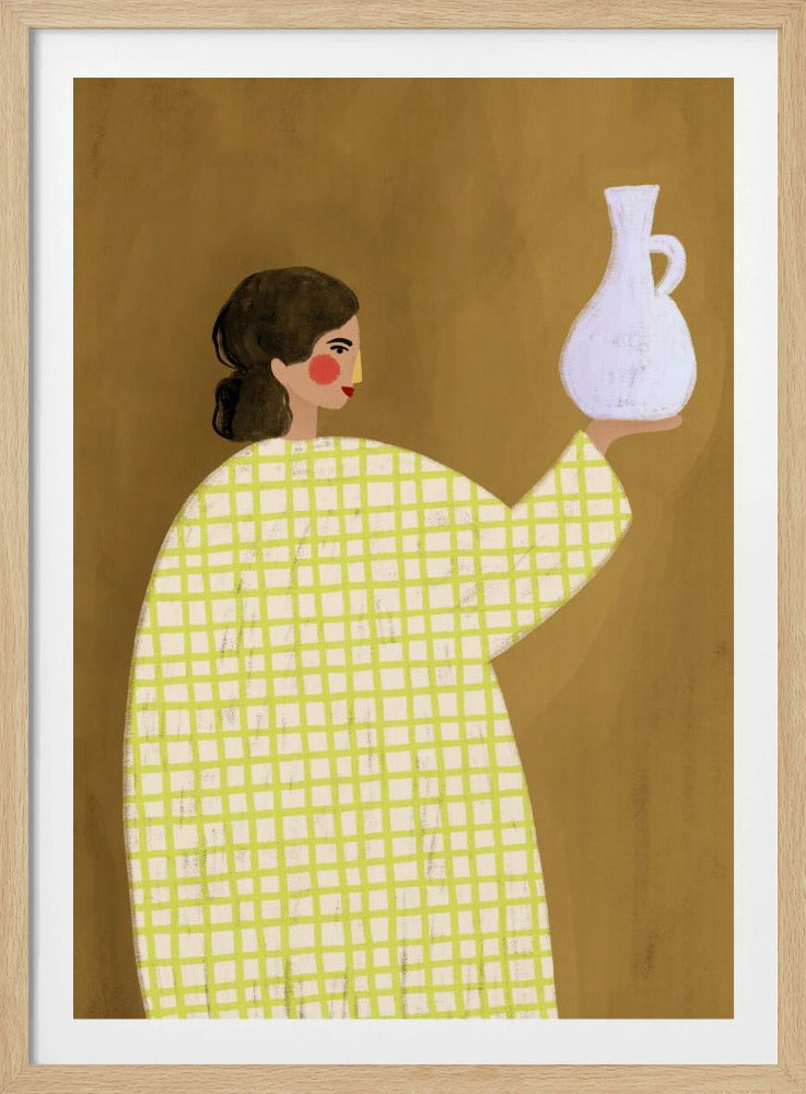 The Woman With Vase | Poster