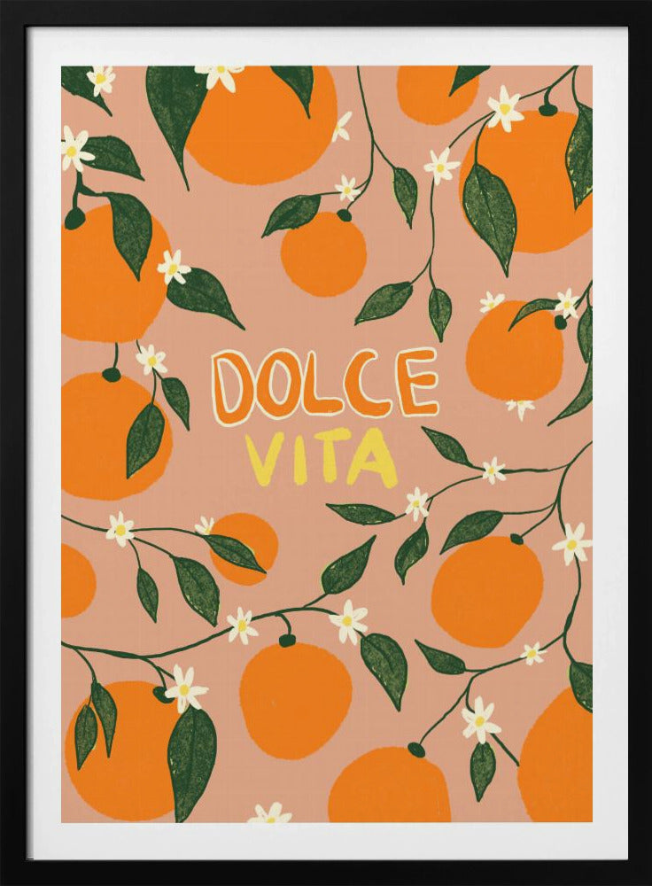 Dolce Vita & Oranges | Poster