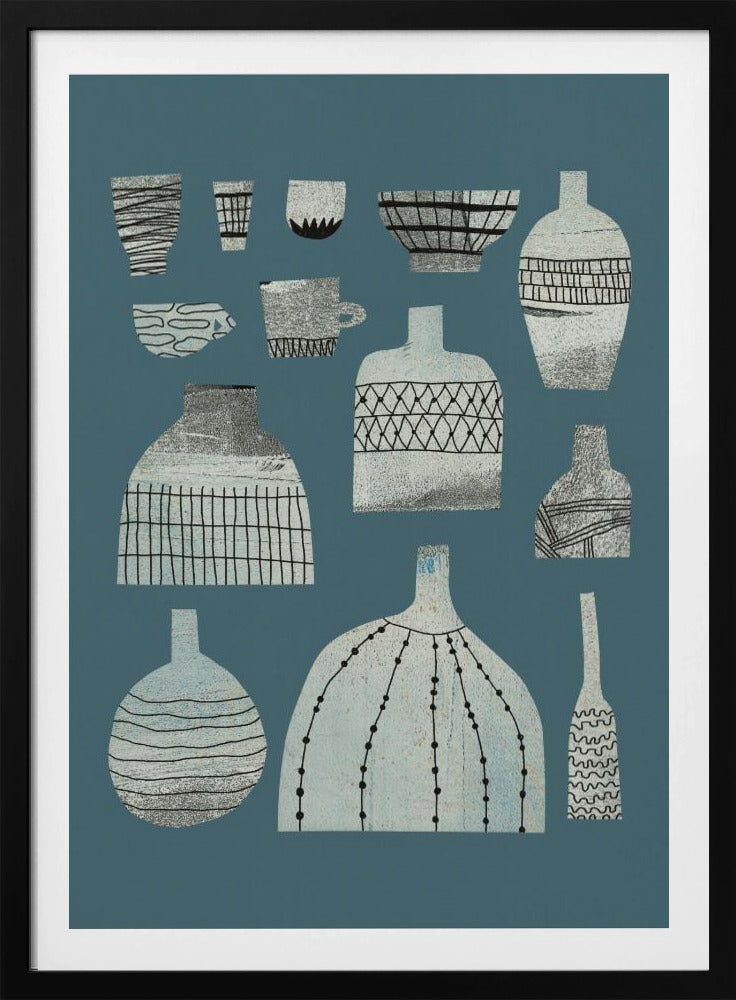 Keramik och mönster | Poster