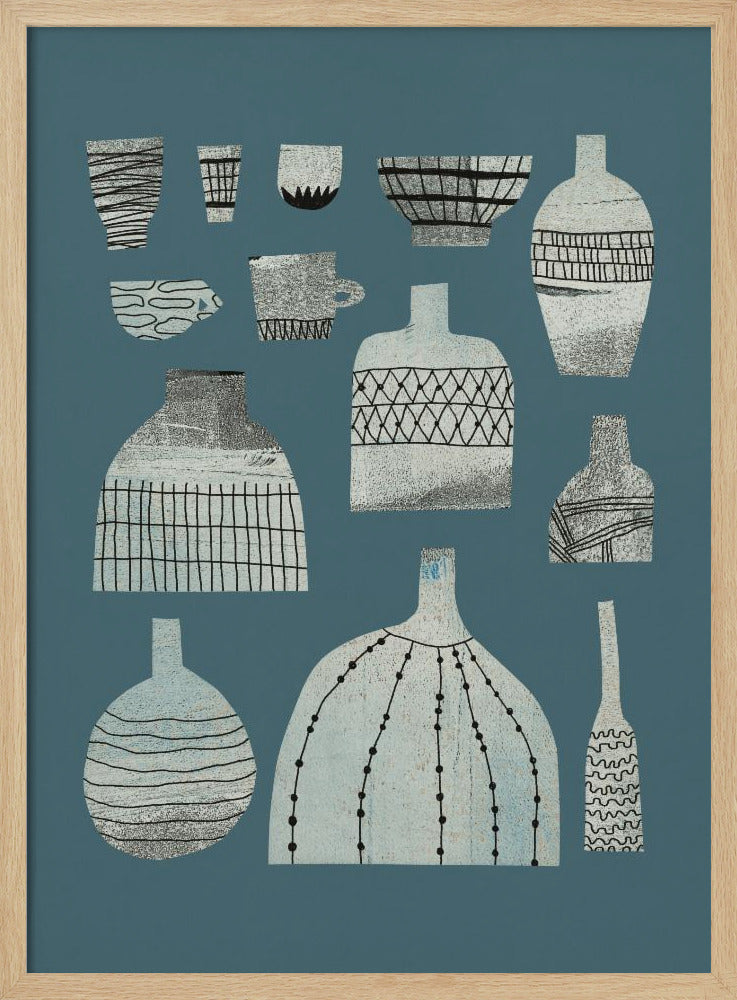 Keramik och mönster | Poster