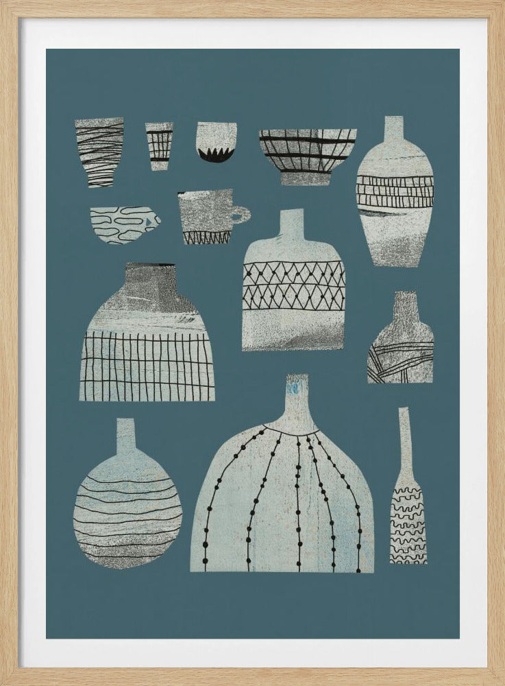 Keramik och mönster | Poster
