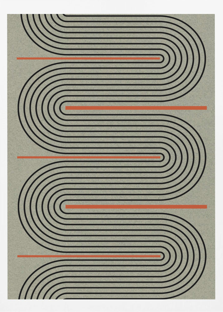 Modern samtida balans nr 1 | Poster