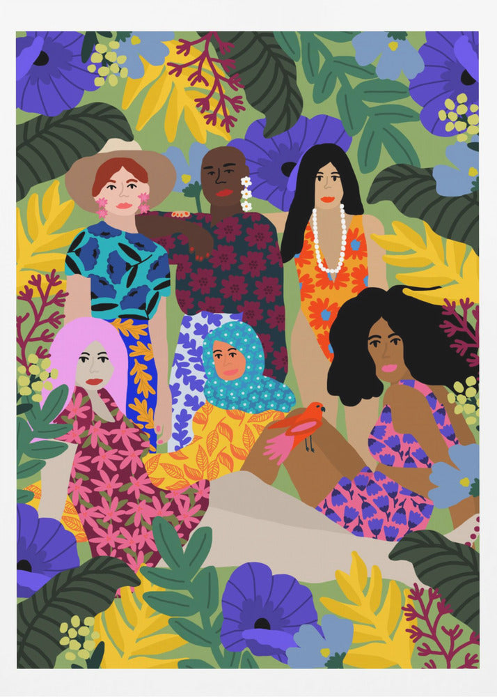 Vi stöttar varandra | Affisch