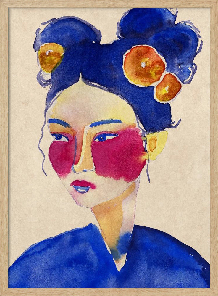 Asiatisk tjej | Poster