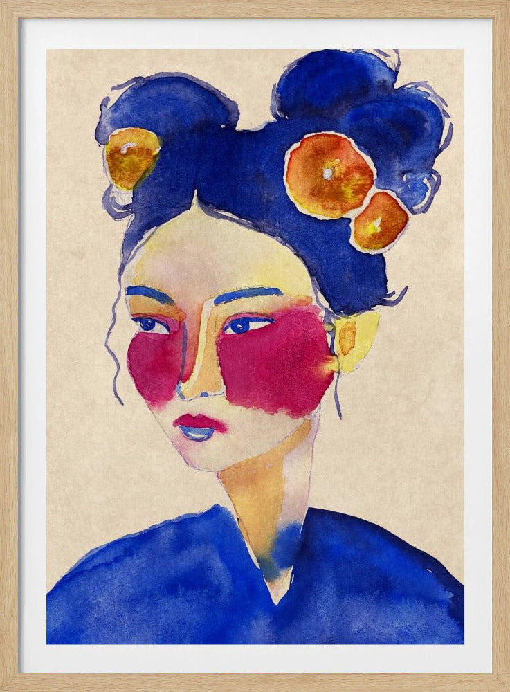 Asiatisk tjej | Poster