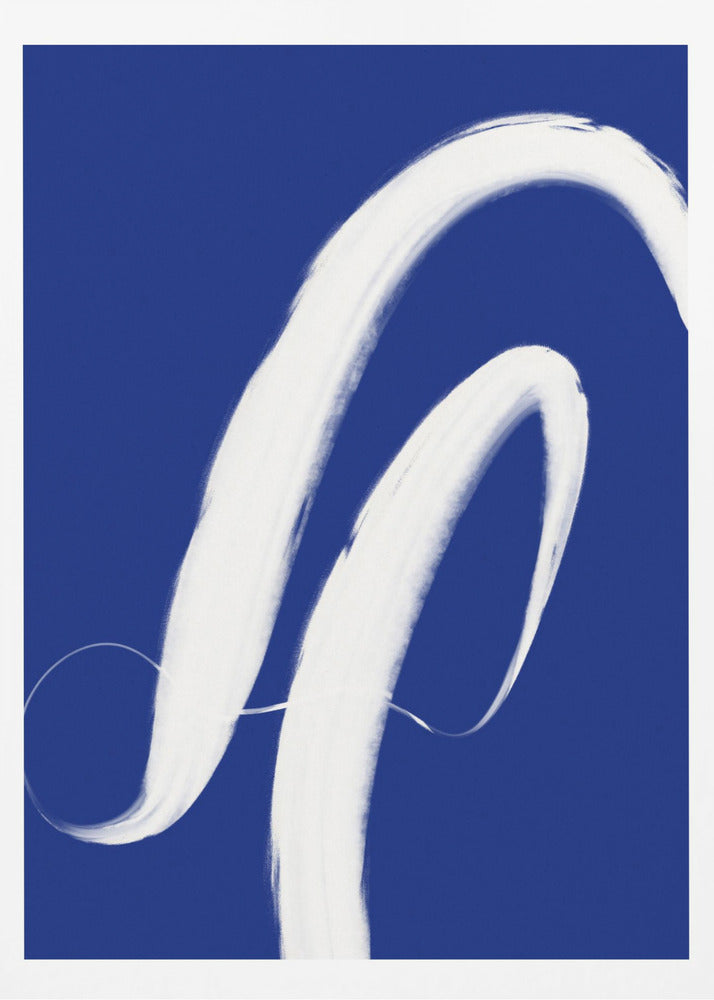 Virvlande vita streck | Posters