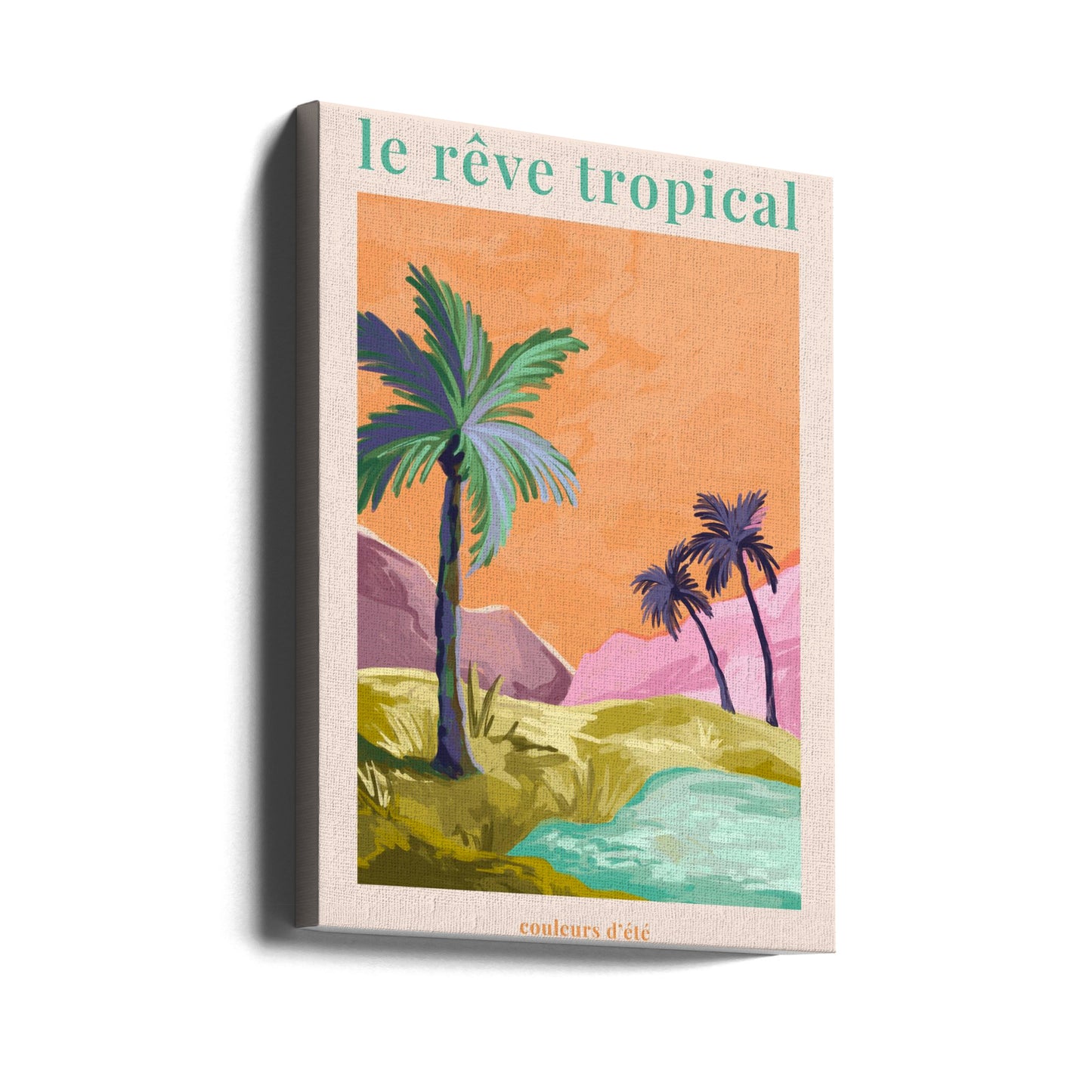 Le Rêve Tropical - Palmträd | Duk