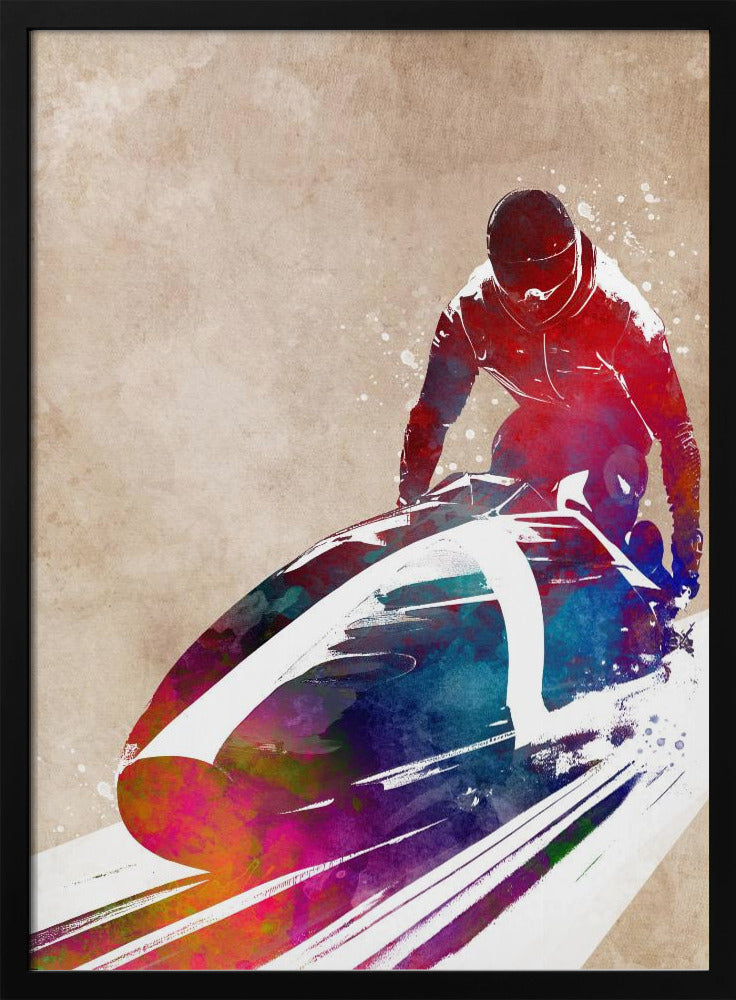 Sport Bobsleigh Art (1) | Poster