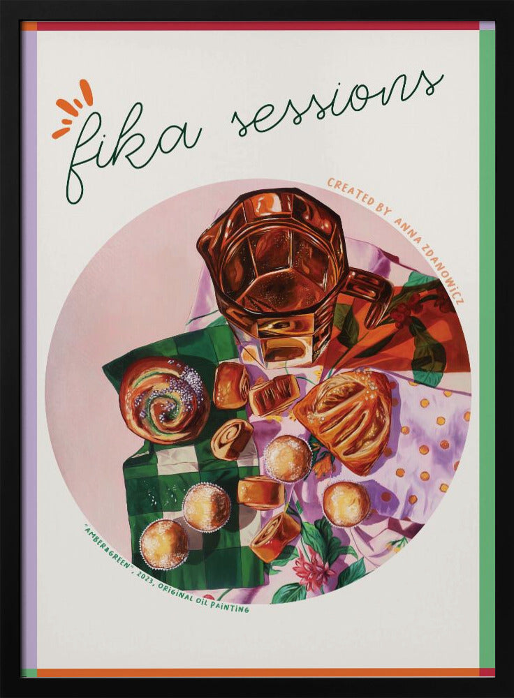 Bernstein und Grün | Poster