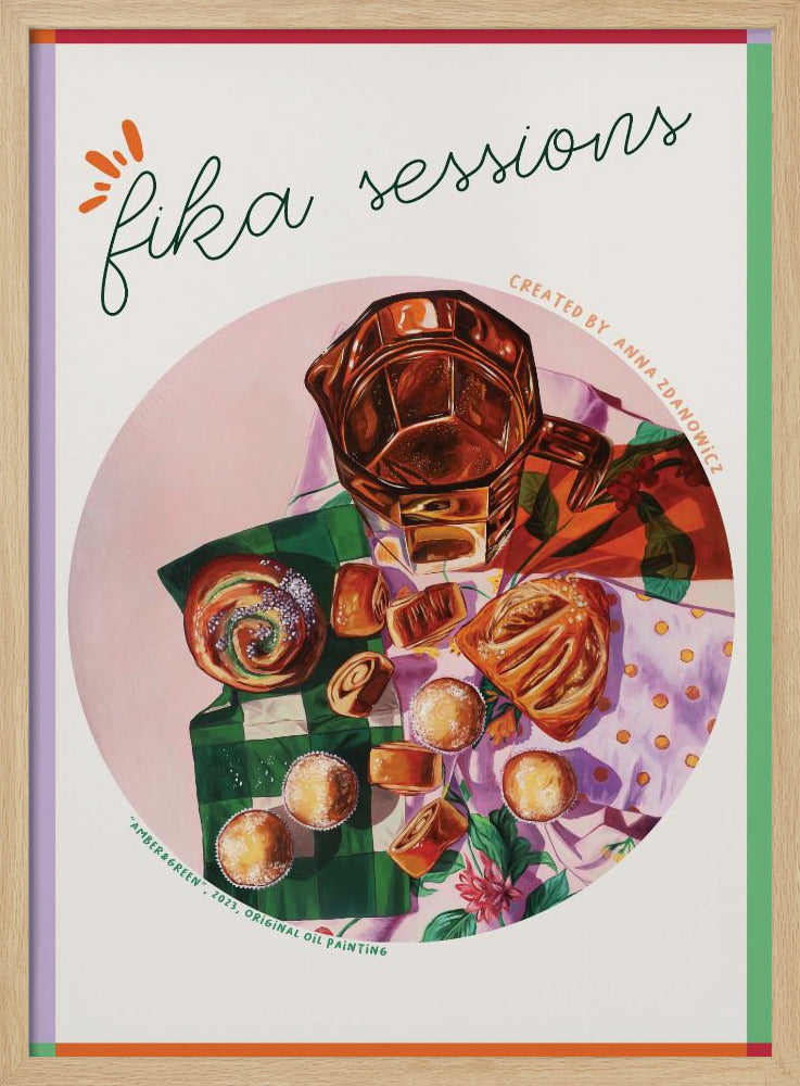 Bernstein und Grün | Poster