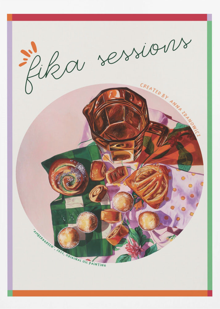 Bernstein und Grün | Poster