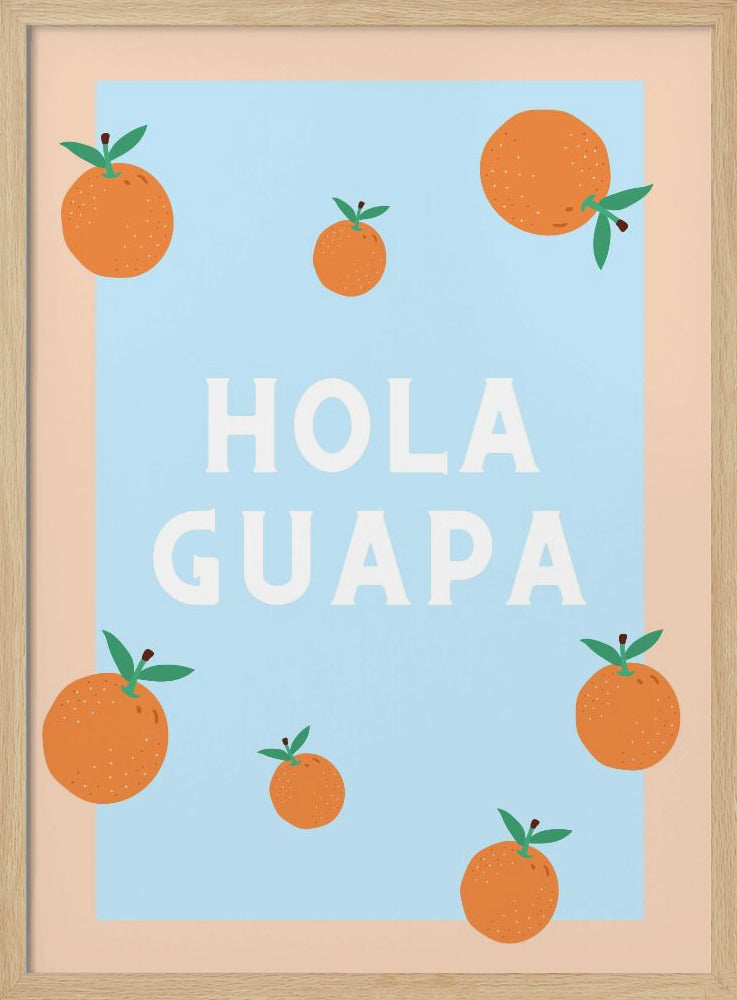 Hallo Schöne | Poster - Kunstdruck