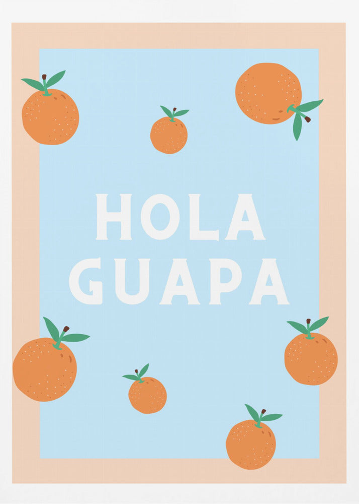 Hallo Schöne | Poster - Kunstdruck