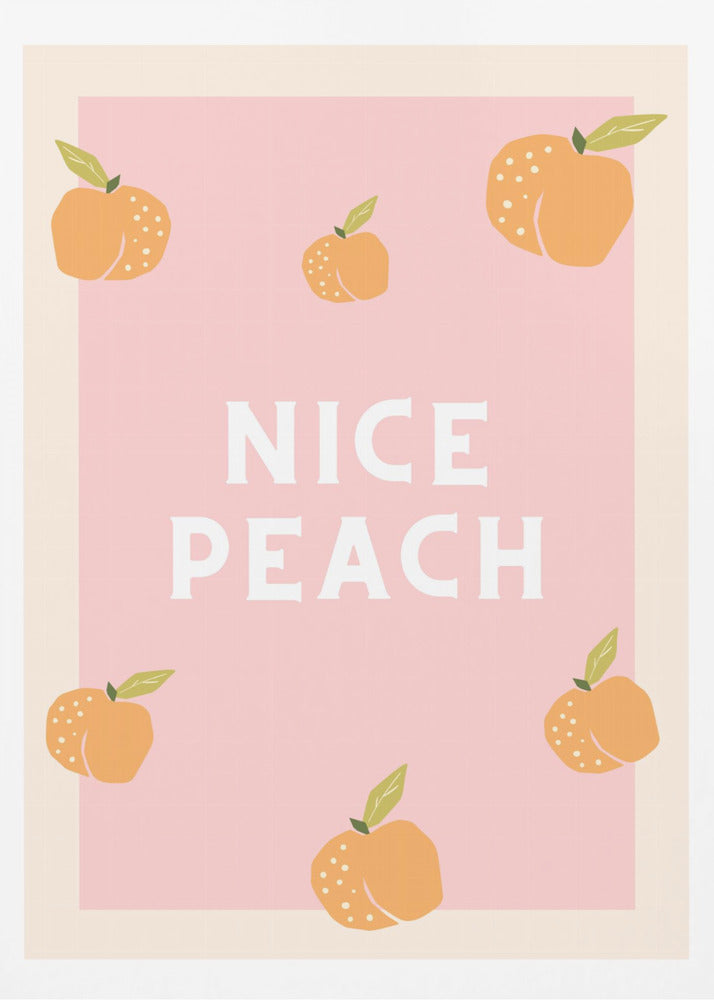 Fin persika | Poster