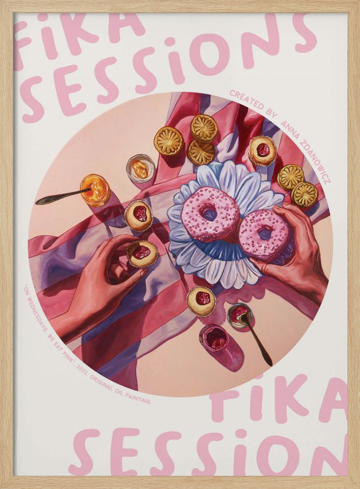 På onsdagar äter vi rosa | Poster
