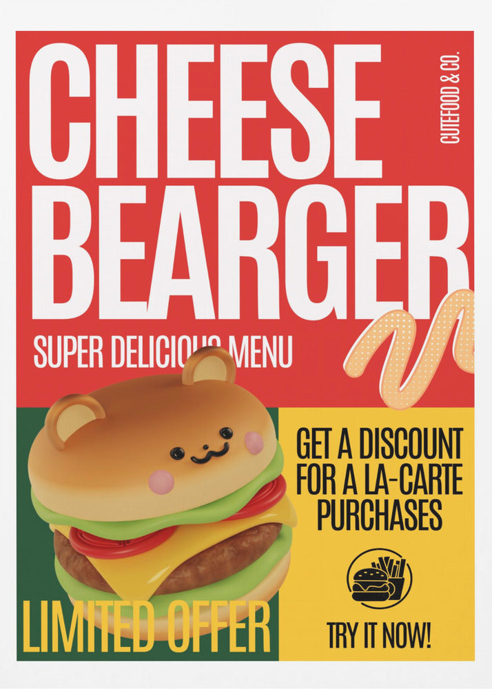 Cheese Burger Offer | Poster