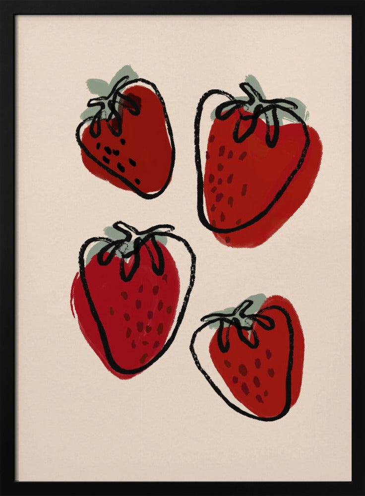 Erdbeeren | Poster - Kunstdruck
