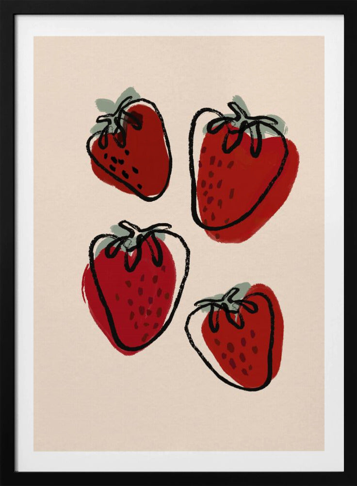 Erdbeeren | Poster - Kunstdruck