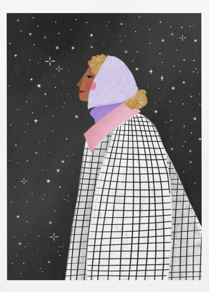 Damen med stjärnorna | Poster