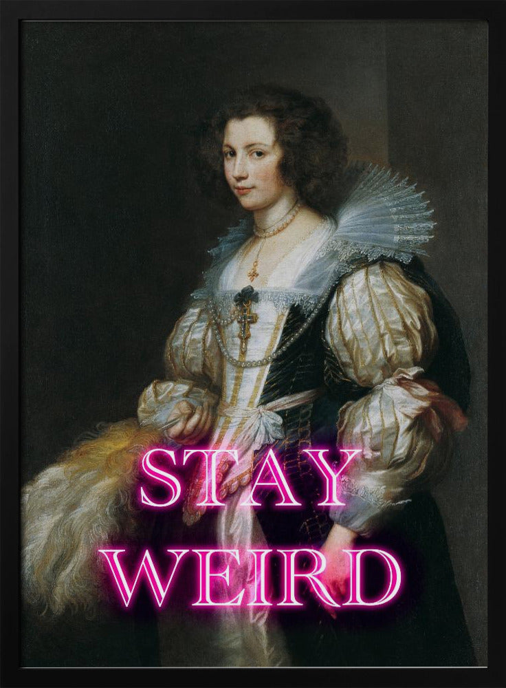Stayweird Ratioiso | Affisch