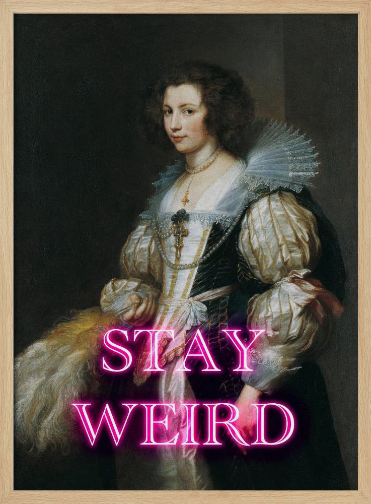 Stayweird Ratioiso | Affisch