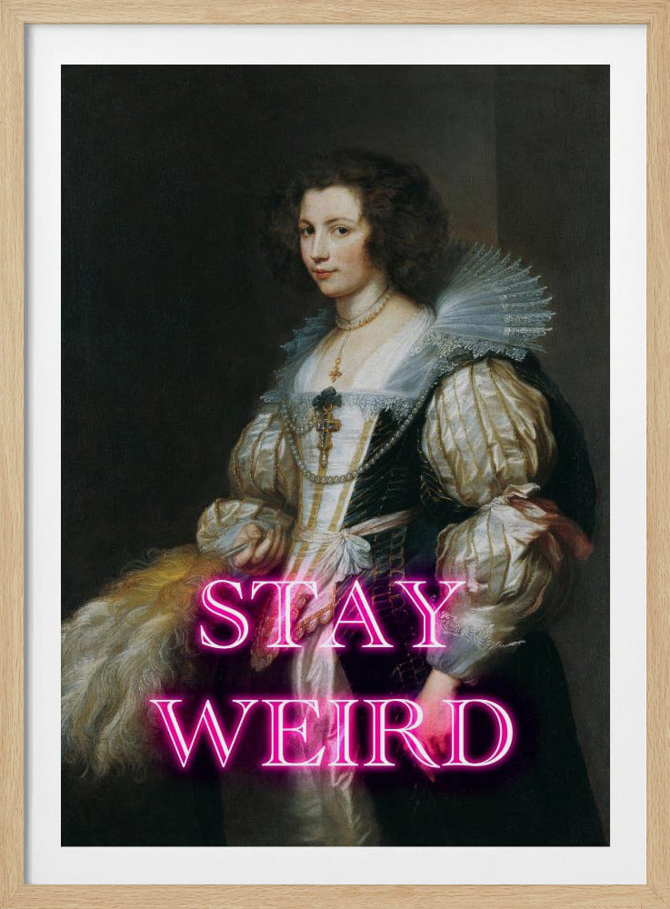 Stayweird Ratioiso | Affisch