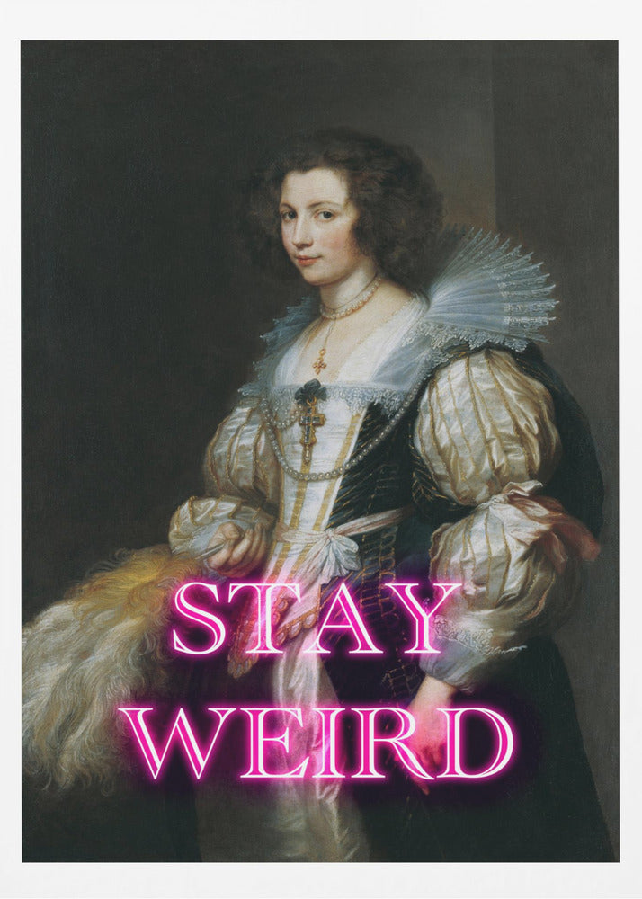 Stayweird Ratioiso | Affisch