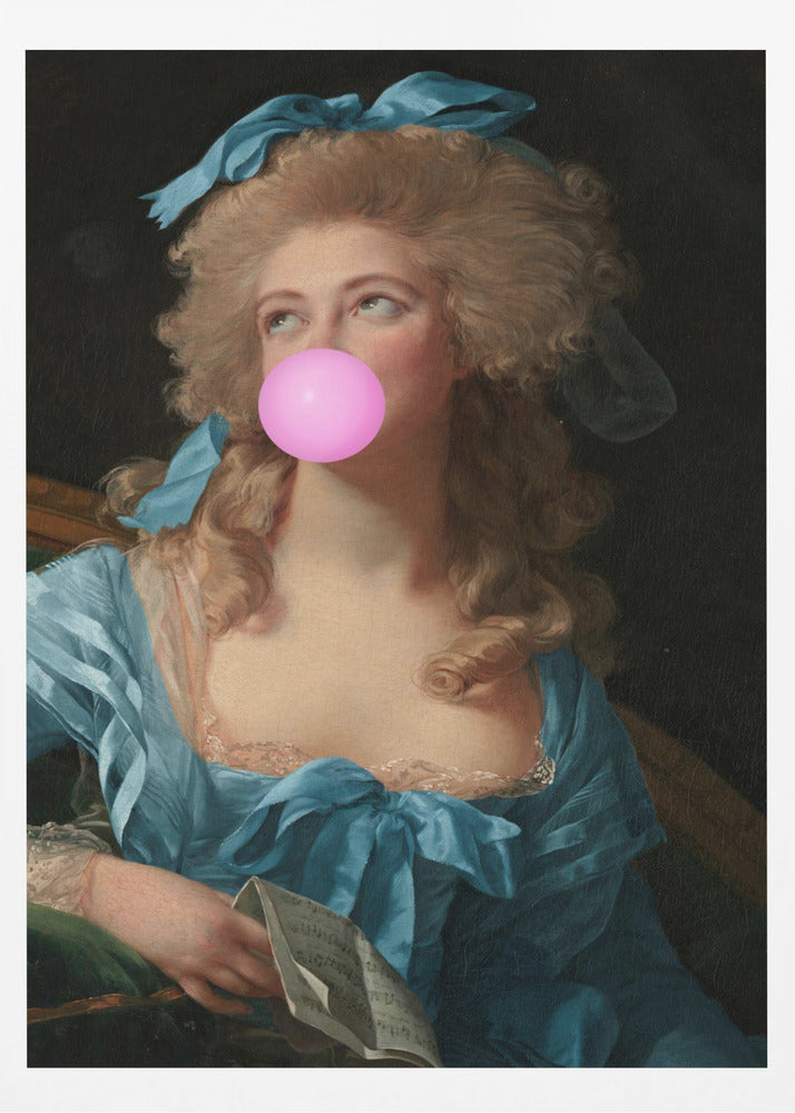 Bubblegumblue Ratioiso | Poster