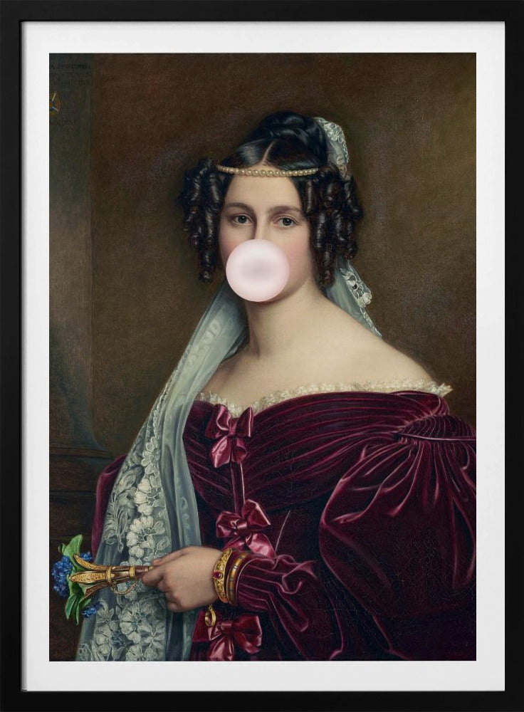 Bubblegum Crescentia Ratioiso | Poster