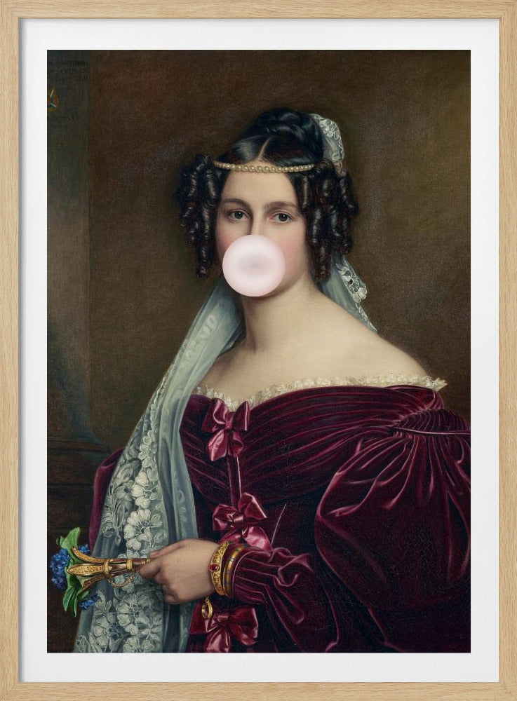 Bubblegum Crescentia Ratioiso | Poster