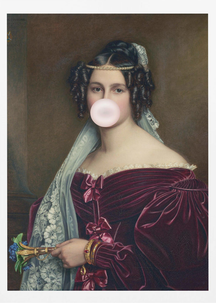 Bubblegum Crescentia Ratioiso | Poster