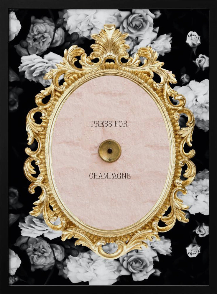 Champagnemörkblommig Ratio2x3 | Poster