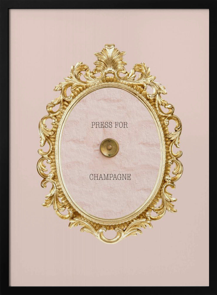 Pressforchampagnerosa | Affisch