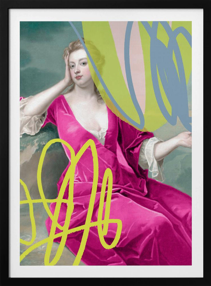 Abstrakt hertiginna | Poster